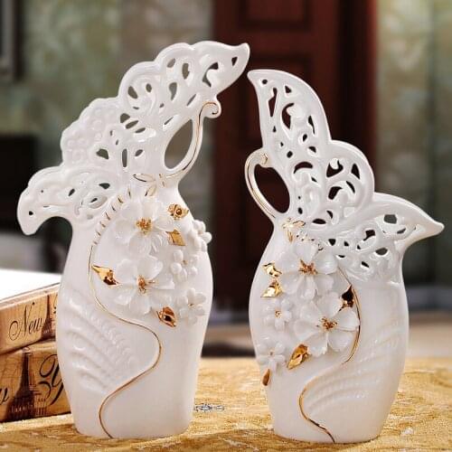 Ourui Ya Home Decoration Jingdezhen ceramics crafts creative wedding C living room decorative porcelain