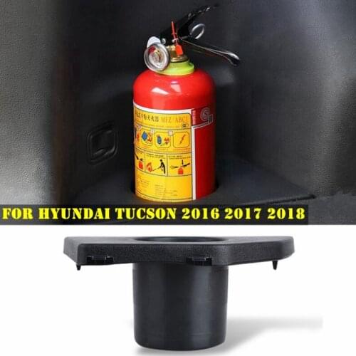 For Hyundai Tucson 2016 2017 2018 Plastic Fire Extinguisher installation Holder Case Cover Trim