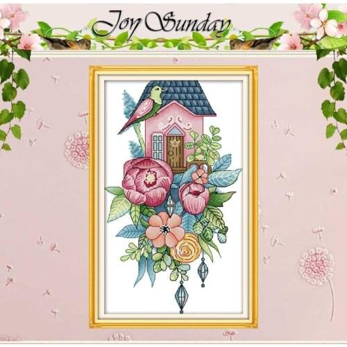 Birds Home Counted Cross Stitch 11CT 14CT Cross Stitch Set Wholesale DIY Animals Cross-stitch Kit Embroidery Needlework