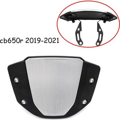 Front Windshield WindScreen For Honda cb650r 2019-2021CB 650R CB1000R Front Screen WindScreen Wind Deflector Motorcycle parts