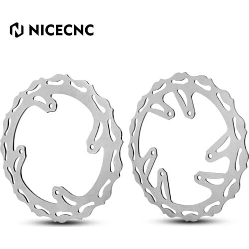 Motorcycle 240MM Front Rear Brake Discs Rotors For HONDA CRF250R CRF450R 2004-2014 CRF250X 450X 2005-2017 CR 125R 250R 2002-2007