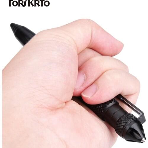 Forskrto Portable Personal Defence Tactical Pen Self Defense Pen Tool Multipurpose Aviation Aluminum Anti-skid
