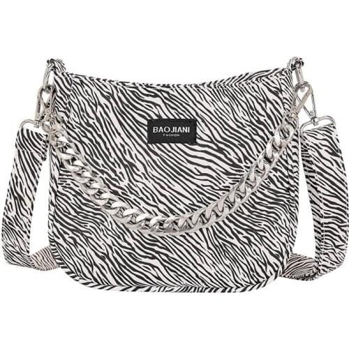 Womens Luxury Designer Shoulder Large Leather Bags 2021 SummerFashion Travel Crossbody Female Small Bags Zebra pattern Bags