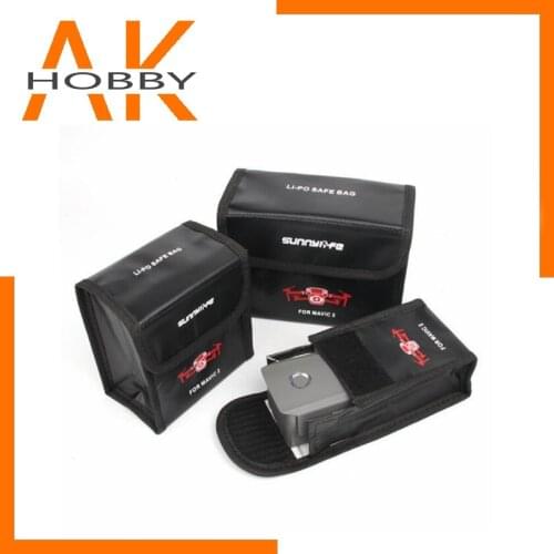 Sunnylife Mavic 2 Pro/Zoom Battery Bag Explosion-Proof LiPo Safe Bag Battery Protective Storage Case for DJI Mavic 2 Accessories