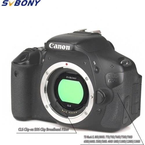 SVBONY Filter CLS Clip-on EOS Clip Broadband Camera for CCD Camera with Telescope & DSL Astrophotography Monocular F9155D