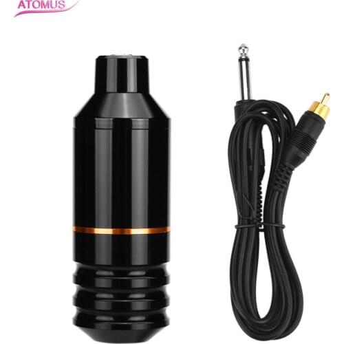 ATOMUS Tattoo Pen Rotary Taiwan Motor Short Tattoo Gun Machine with RCA Clip cord Tattoo Machine Tattooist Body Art