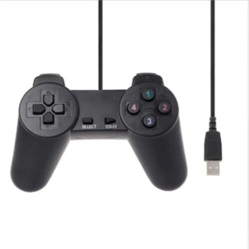 USB 1.01/ 2.0 Controller Gamepad for PC USB Joystick for PC Game Wired Computer Control for Windows Laptop Plug and Play