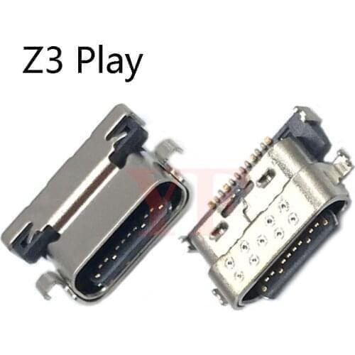 100pcs USB Charging Charge Port Dock Socket Connector For Motorola Moto Z3 Play XT1929 Type C
