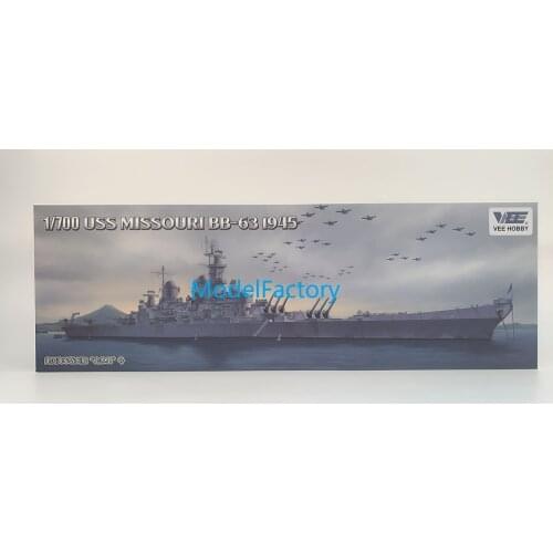 V V E Hobby V57003 1/700 USS Missouri BB-63 1945 Battleship Model Kit