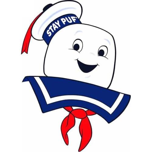 JuYouHui Exterior Accessories Decal Anime Car Decoration Sticker for Ghostbusters Character Waterproof Decal