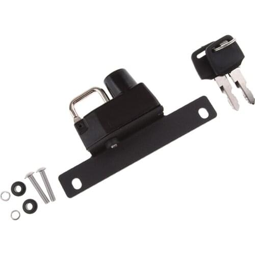 Motorcycle Left Helmet Security Lock with Two Keys Part for BMW R Nine T 2014-2016 Models