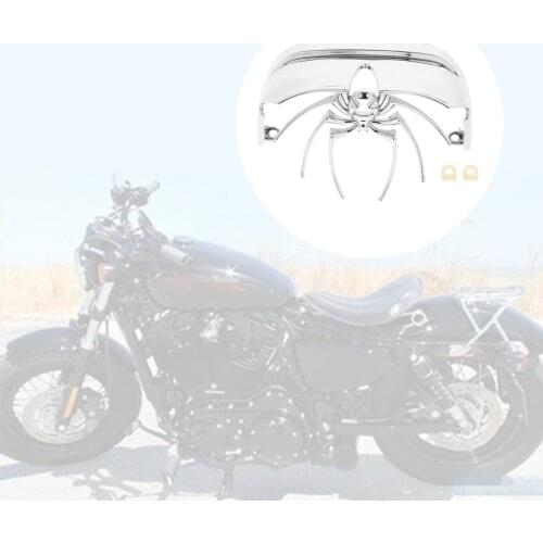 1 Piece Spider Shaped Rear Tail Light Cover Accessories Replacement Parts for Harley 1973-2010 for Harley Glide Models Plastic