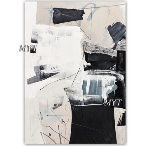 Frameless Pictures Art Abstract Modern 100% Handmade Colorful Abstract Oil Painting on Canvas For Home Decorative Wall Art