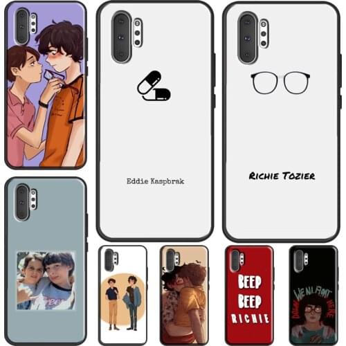 Richie and Eddie For Samsung S21 S20 FE S8 S9 S10 Plus Phone Case For Galaxy Note 20 Ultra Note 9 10 Plus