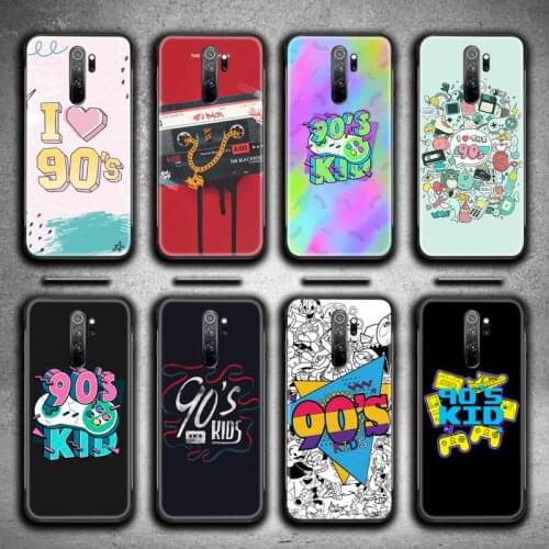 Aesthetic 90s kids Phone Case for Redmi 9A 8A 7 6 6A Note 9 8 8T Pro Max Redmi 9 K20 K30 Pro