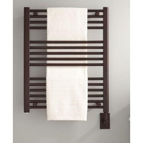 DIGISU 400X800 OIL RUBBED BRONZE COLOUR ELECTRICAL TOWEL RADIATOR