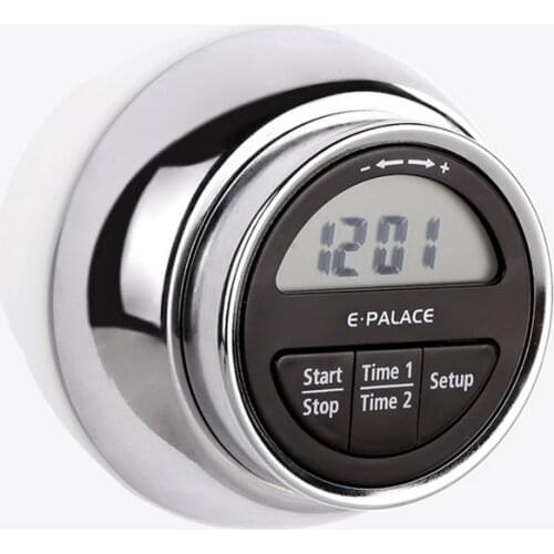E PALACE M54019 Double circular kitchen timer, bakeware, electronic timing, countdown, Digital Display,with a magnet