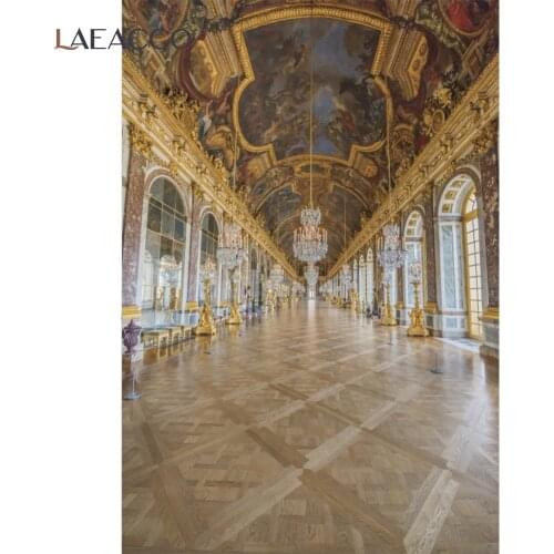 Laeacco Versailles Palace Château de Versailles France Famous Of Interest Photo Backgrounds Photocall Photography Backdrop