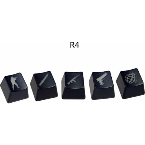 LX9B Only Keycap DIY ABS Backlit 1 Key Creative CSGO Keycap for Mechanical Keyboard Installation OEM Profile R4 Height