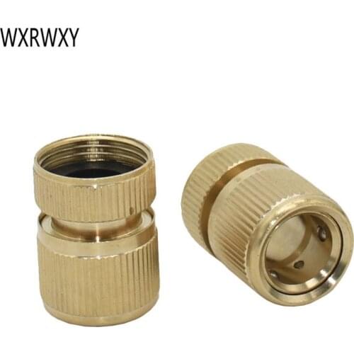 Brass Female G3/4 quick connector 5/8" Copper water gun adapter brass fitting garden drip irrigation fittings 6pcs