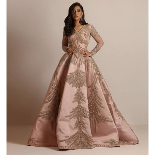 LUO XIAO HEI STORE Women Fashion high quality elegant Gilding Evening Dress lady Sexy party dress prom dress
