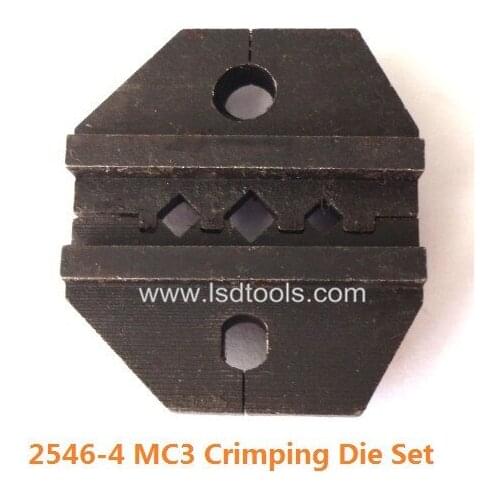 MC3 crimping dies for crimping solar photovoltaic connectors 2.5-6mm2