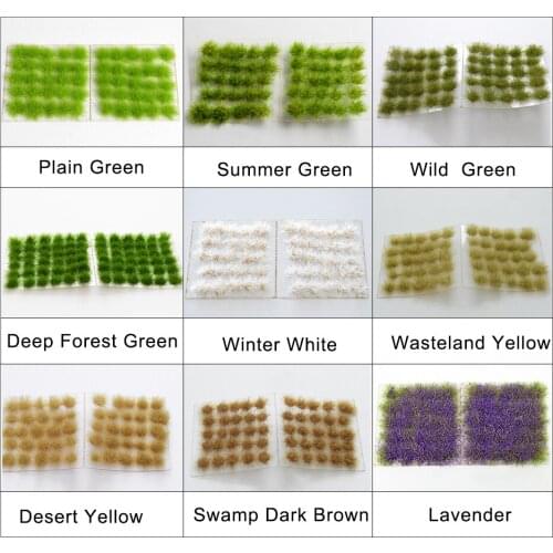 5MM Grass Sunflower Flocking Nylon Grass Model Scene Making Monochrome Diorama Green Simulation Plant Building