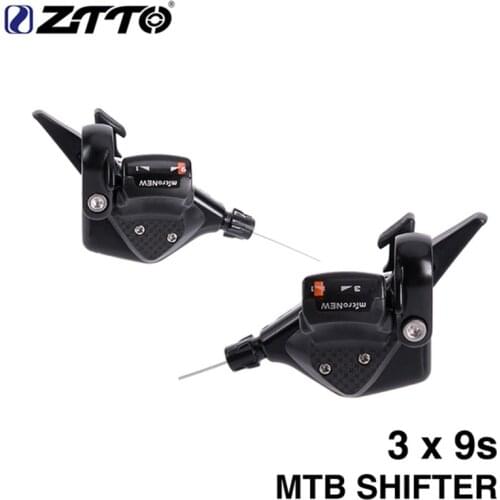 ZTTO Bicycle MTB 3X9 27 Speed Shifter for micronew R50 R70 parts m4000 m370 m430 m590 system Bike Derailleur