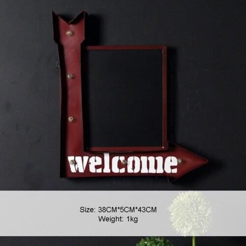 Vintage LED metal Sign decorative painting cafe bar wrought iron wall Art decoration sign board Advertising boards metal crafts