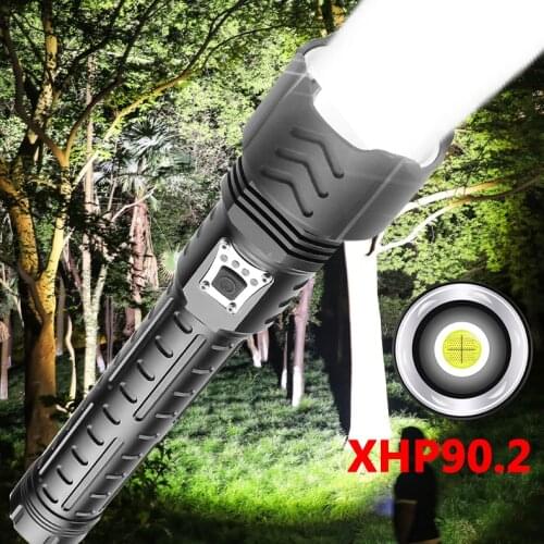 XHP90.2 4 Core High Quality Led Flashlight with Power Bank Function Usb Rechargeable 18650 26650 Battery Zoomable Torch Litwod