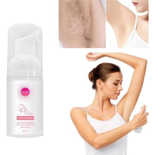 1/3.3oz Painless Hair Removal Spray Foam Creams Smooth Skin for Face Armpit Hair Removal Spray Legs Arms Bikini Area