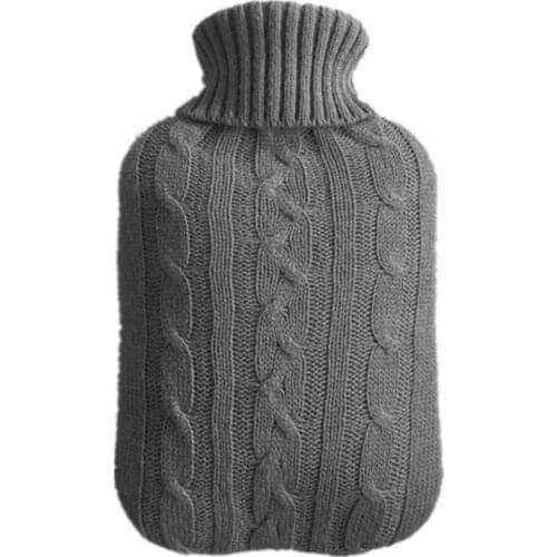 2000ml Cover Knitted Cold-proof Washable Removable Large Protective Heat Preservation For Hot Water Bottle Safe Explosion-proof