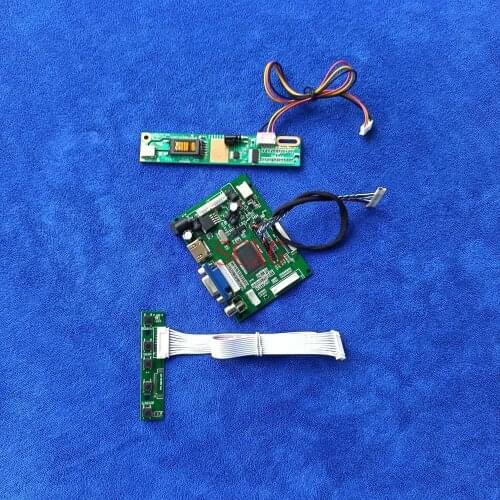 2AV VGA HDMI-compatible LCD matrix controller driver board 20 Pin LVDS 1024*768 Fit LT150X2/LT150X3/LTN150XD 1CCFL DIY Kit