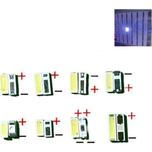 50-100PCS LED Bead Cool White 3014 4014 5014 JUFEI UNI SEOUL LG GUOXIN 0.5W 0.8W 1W 3V 6V 150mA for TV/Backlight high power