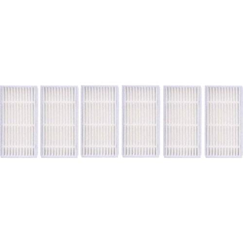 6 pieces Hepa Filter for KITFORT KT-518 KT518 KT 518 Robotic Vacuum CLeaner Parts Accessories