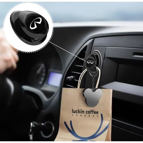 Car Accessories Hooks Organizer USB Cable Headphone Key Storage Hanger for Infiniti FX35 Q50 Q30 ESQ QX50 QX60 QX70 EX JX35 G35