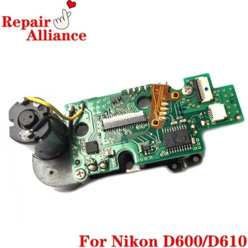 Used) Mirror Box Driving Unit Driver Motor Group Base Plate with Board Replacement Repair Parts For Nikon D600 D610 SLR