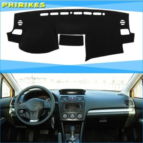 For Subaru XV 2012-2016 Impreza WRX 2014-2018 Forester SJ Dashboard Cover Dashmat Dash Mat Pad Sun Shade Dash Board Cover