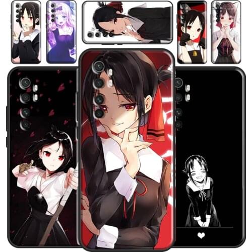 Anime Kaguya Sama For Xiaomi Mi 11 Ultra Case For Xiaomi Mi 11 Lite Note 10 10T Pro POCO F3 M3 X3 Pro Cover