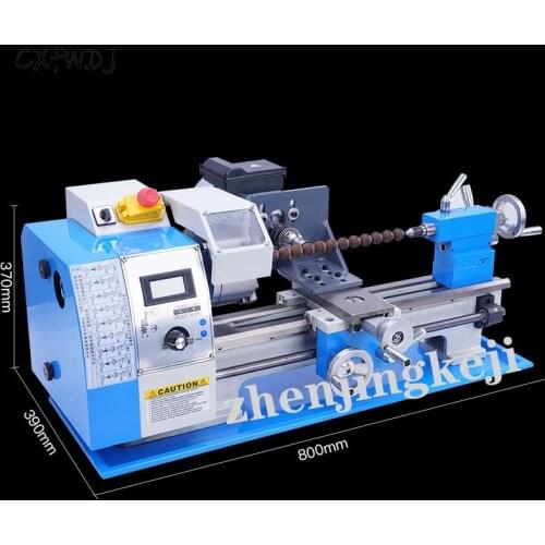 Electric Brushless Motor Locomotive High Precision Ball Efficient Woodworking Machinery Bracelets Machining Finishing Lathe New