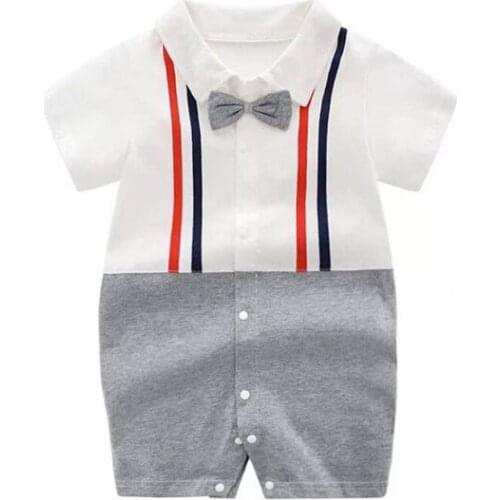 Baby onesies for boys summer short sleeve jumpsuits