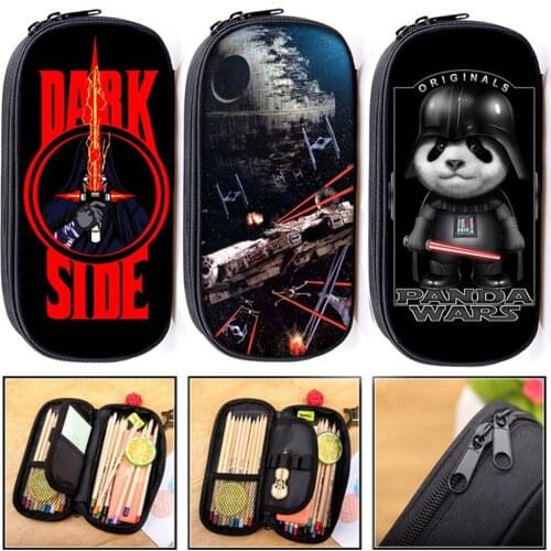 Galactic Empire Coin Purse Pencil Holder For Kids Panda Wars Children School Supplies Bag Kids Case Make Up Stationery Bag Gift