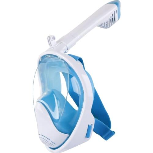 Snorkeling Full Face Diving Mask Sanbao Three-Year-Old Childrens Swimming Equipment Anti-Fog Mask Adult ALL-Dry Snorkeling Mask