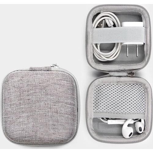 Mini Digital Storage Bag USB Data Cable Organizer Earphone Wire Bag Power Bank Travel Kit Case Pouch Electronics Accessories