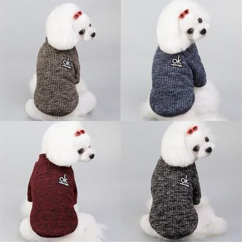 Summer Cool Pet Clothes For Small Dogs Chihuahua Teddy Solid Color Puppy Cat T-Shirt Breathable Cotton Dog Vest S-2XL