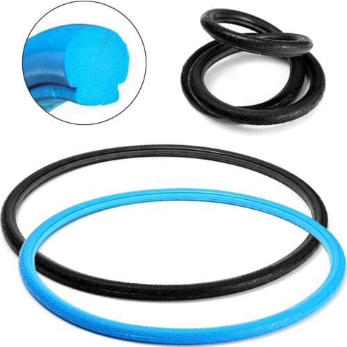 Fixed Gear Bike Solid Tire Tube Non-Pneumatic Tyre 24*1 3/8 Durable Dead Fly Bicycle Non-pneumatic PU Tire Cycling Accessories