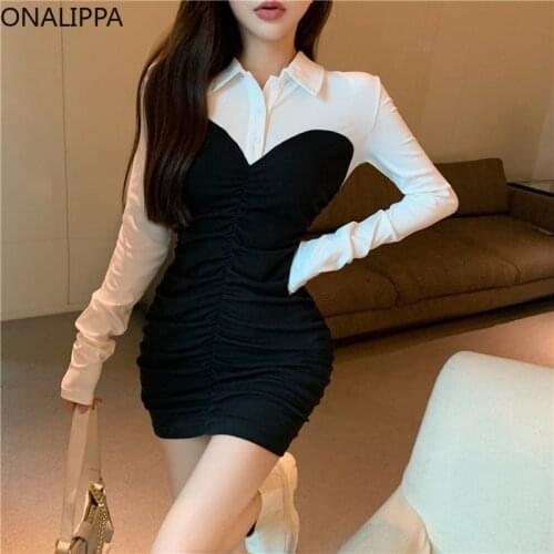 Женские стильные платья Onalippa China At AliExpress