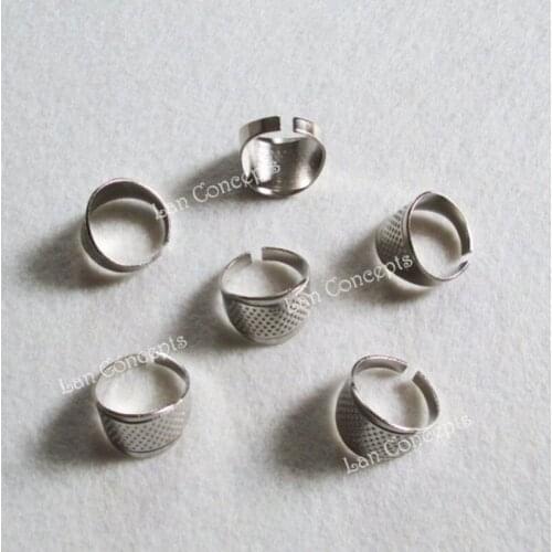 Wholesale DIY Craft Tools Adjustable Sewing Thimble - 100pcs/lot free shipping