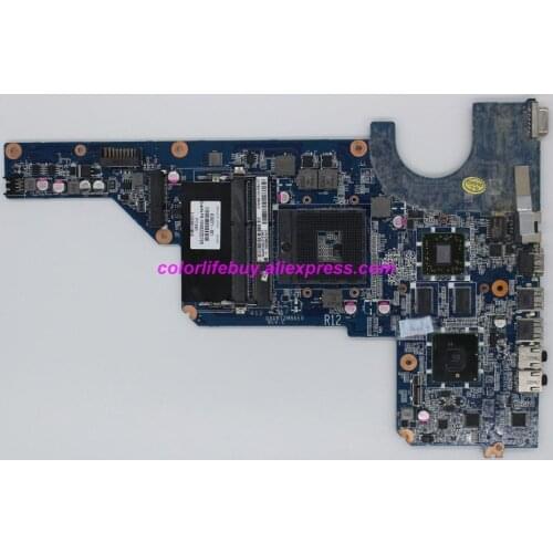 Genuine 636371-001 DA0R12MB6E0 HD6470/512 HM55 Laptop Motherboard Mainboard for HP Pavilion G4 G4T G7T Series Notebook PC