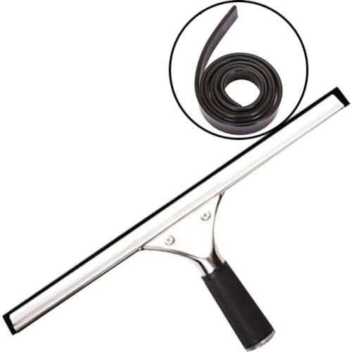 41" Cut-to-Size Window Squeegee Refills Replacement Squeegee Rubber Window Clean